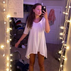 Free people short sleeve oversized tee